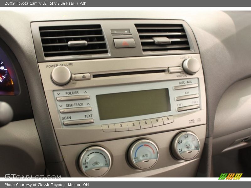 Sky Blue Pearl / Ash 2009 Toyota Camry LE