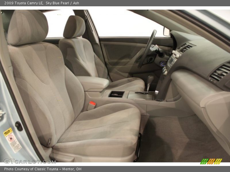Sky Blue Pearl / Ash 2009 Toyota Camry LE