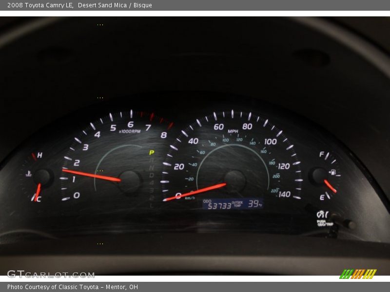 Desert Sand Mica / Bisque 2008 Toyota Camry LE