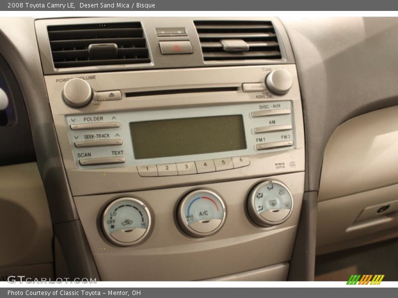 Desert Sand Mica / Bisque 2008 Toyota Camry LE