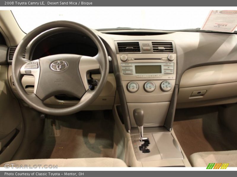 Desert Sand Mica / Bisque 2008 Toyota Camry LE