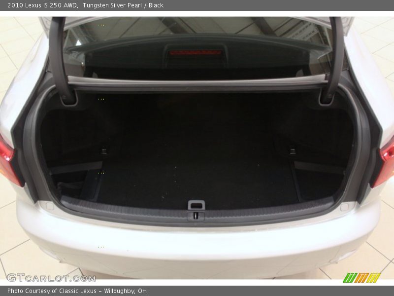 Tungsten Silver Pearl / Black 2010 Lexus IS 250 AWD