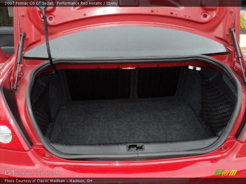 Performance Red Metallic / Ebony 2007 Pontiac G6 GT Sedan