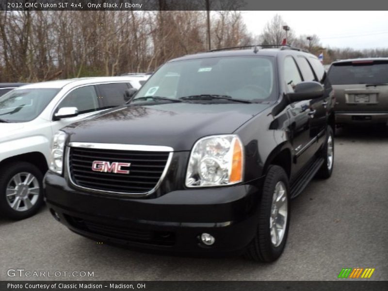 Onyx Black / Ebony 2012 GMC Yukon SLT 4x4
