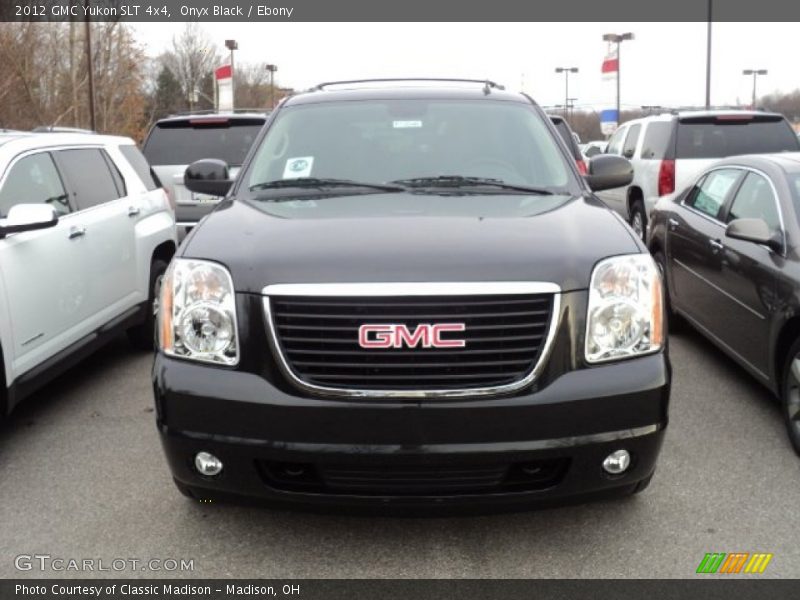 Onyx Black / Ebony 2012 GMC Yukon SLT 4x4