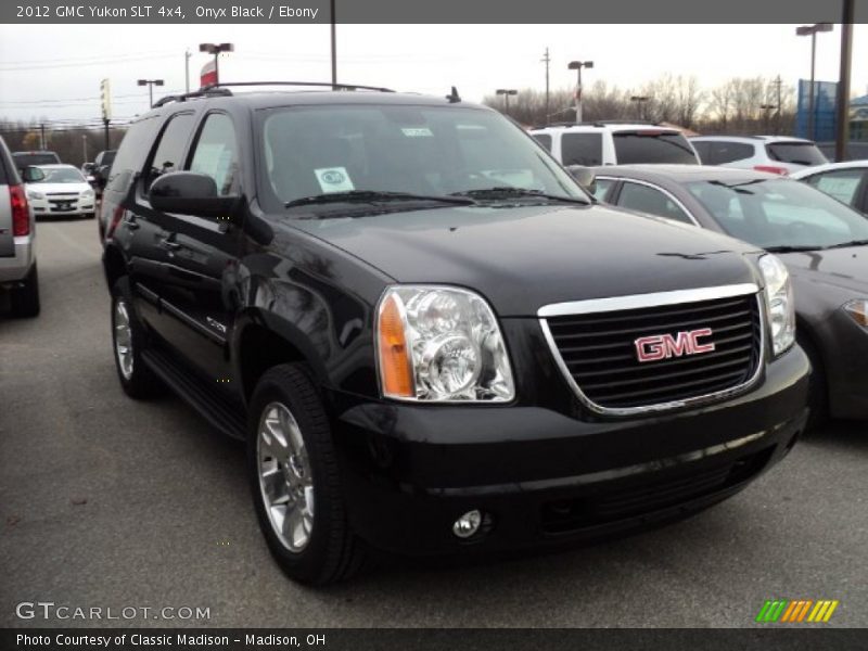 Onyx Black / Ebony 2012 GMC Yukon SLT 4x4