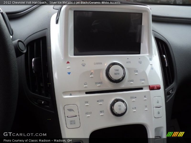 Controls of 2012 Volt Hatchback
