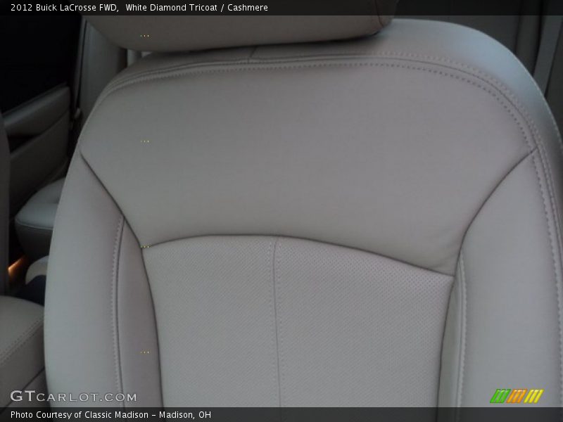 White Diamond Tricoat / Cashmere 2012 Buick LaCrosse FWD