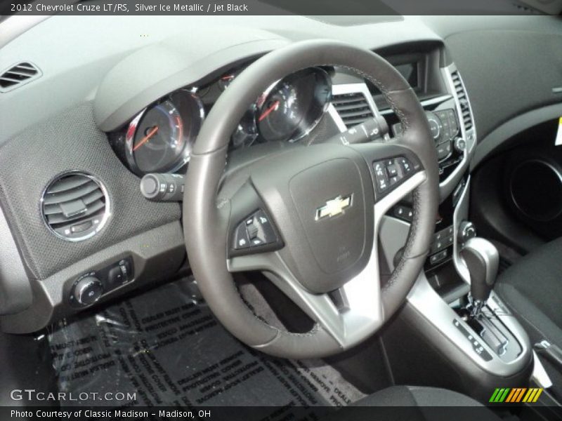 Silver Ice Metallic / Jet Black 2012 Chevrolet Cruze LT/RS