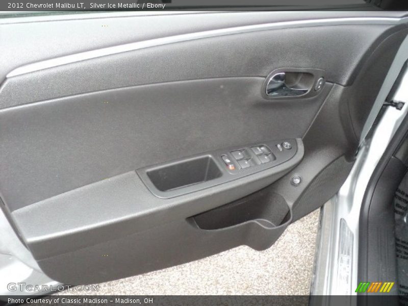 Silver Ice Metallic / Ebony 2012 Chevrolet Malibu LT