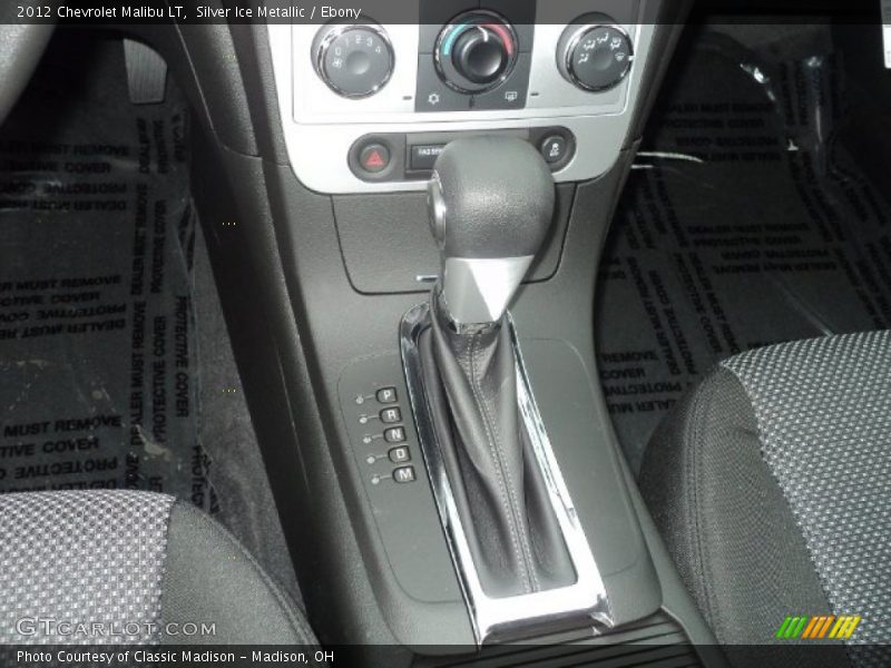 Silver Ice Metallic / Ebony 2012 Chevrolet Malibu LT