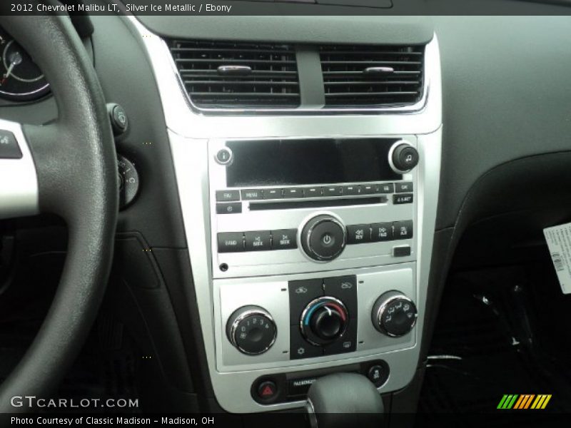 Silver Ice Metallic / Ebony 2012 Chevrolet Malibu LT