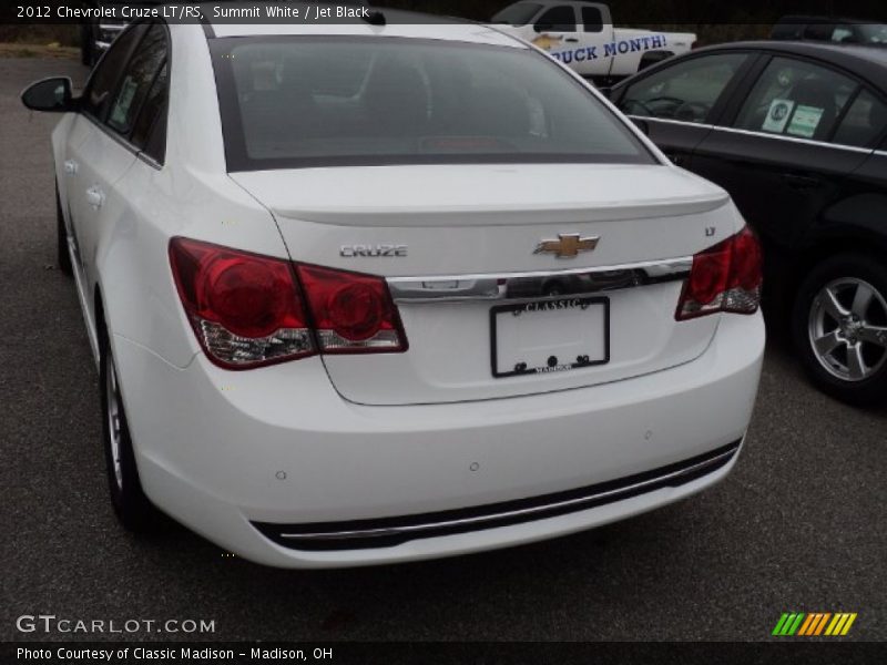 Summit White / Jet Black 2012 Chevrolet Cruze LT/RS