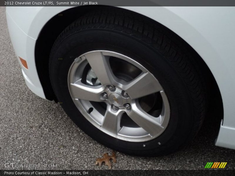 Summit White / Jet Black 2012 Chevrolet Cruze LT/RS