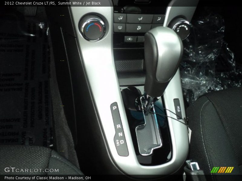 Summit White / Jet Black 2012 Chevrolet Cruze LT/RS
