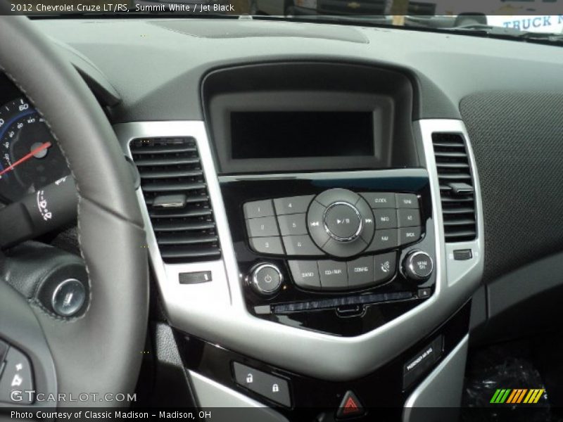 Summit White / Jet Black 2012 Chevrolet Cruze LT/RS