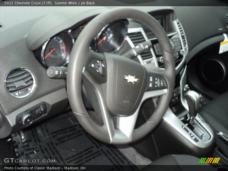 Summit White / Jet Black 2012 Chevrolet Cruze LT/RS