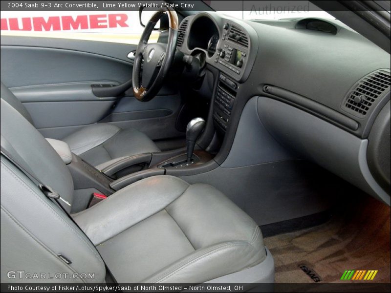  2004 9-3 Arc Convertible Slate Gray Interior