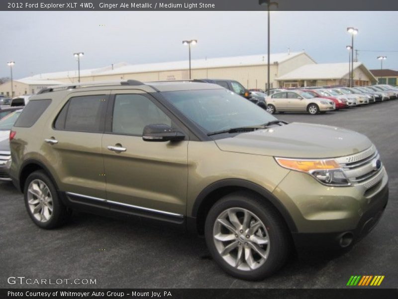  2012 Explorer XLT 4WD Ginger Ale Metallic