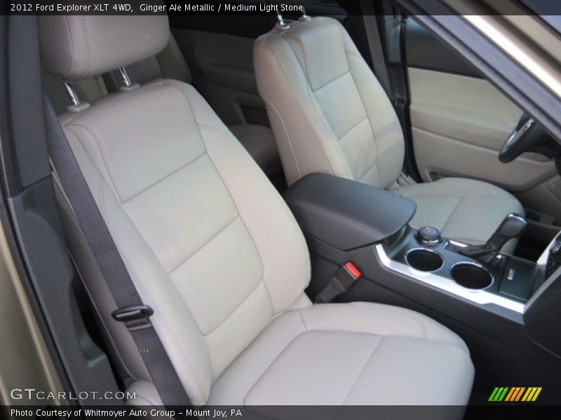 Ginger Ale Metallic / Medium Light Stone 2012 Ford Explorer XLT 4WD