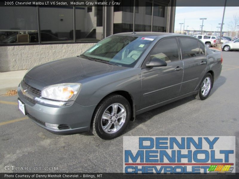 Medium Gray Metallic / Gray 2005 Chevrolet Malibu LT V6 Sedan