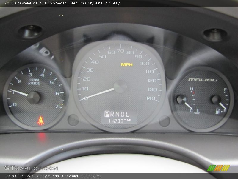 Medium Gray Metallic / Gray 2005 Chevrolet Malibu LT V6 Sedan