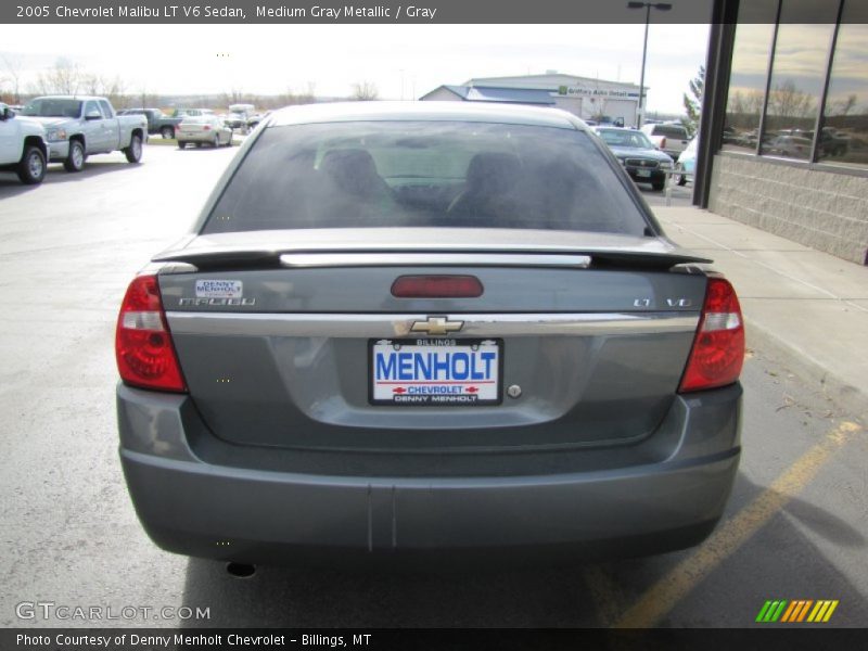 Medium Gray Metallic / Gray 2005 Chevrolet Malibu LT V6 Sedan