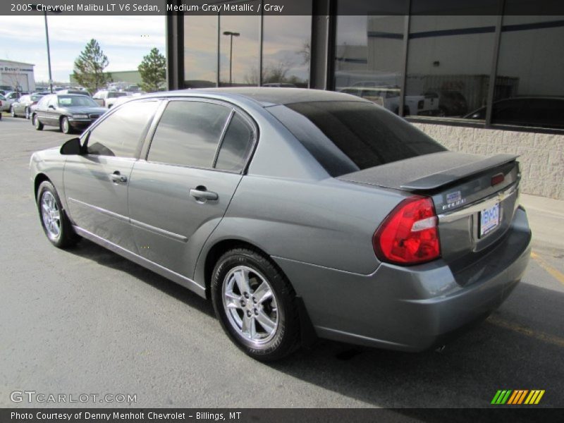 Medium Gray Metallic / Gray 2005 Chevrolet Malibu LT V6 Sedan