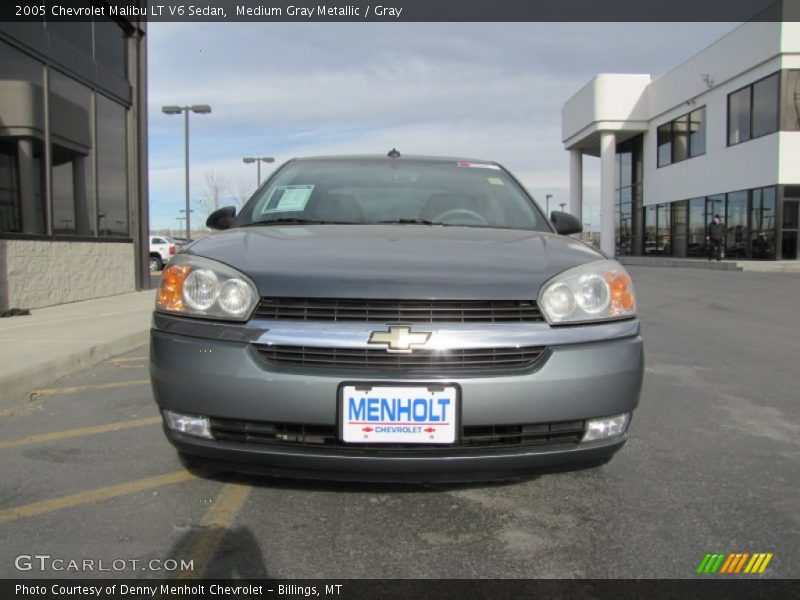 Medium Gray Metallic / Gray 2005 Chevrolet Malibu LT V6 Sedan