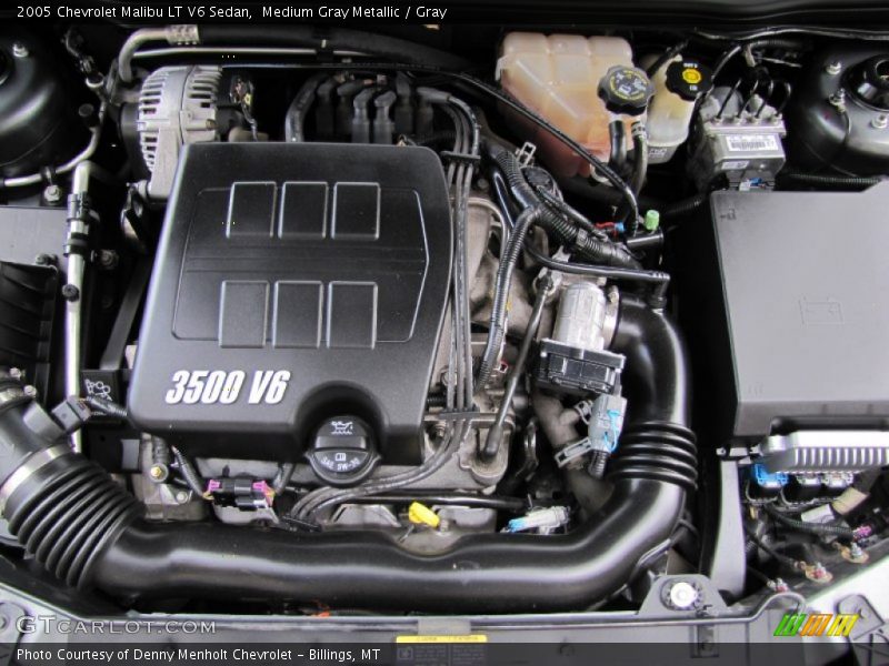 Medium Gray Metallic / Gray 2005 Chevrolet Malibu LT V6 Sedan