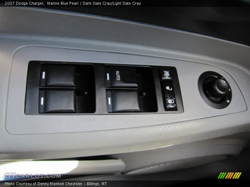 Marine Blue Pearl / Dark Slate Gray/Light Slate Gray 2007 Dodge Charger