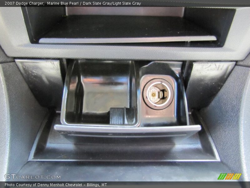 Marine Blue Pearl / Dark Slate Gray/Light Slate Gray 2007 Dodge Charger