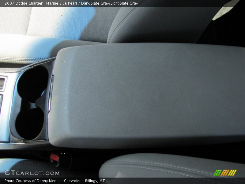 Marine Blue Pearl / Dark Slate Gray/Light Slate Gray 2007 Dodge Charger