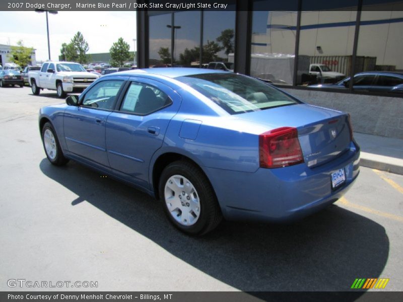 Marine Blue Pearl / Dark Slate Gray/Light Slate Gray 2007 Dodge Charger