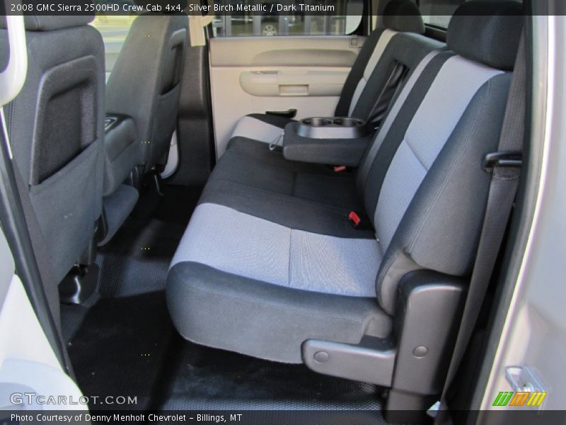Silver Birch Metallic / Dark Titanium 2008 GMC Sierra 2500HD Crew Cab 4x4