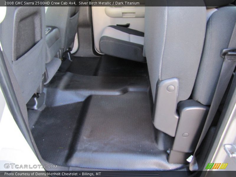 Silver Birch Metallic / Dark Titanium 2008 GMC Sierra 2500HD Crew Cab 4x4