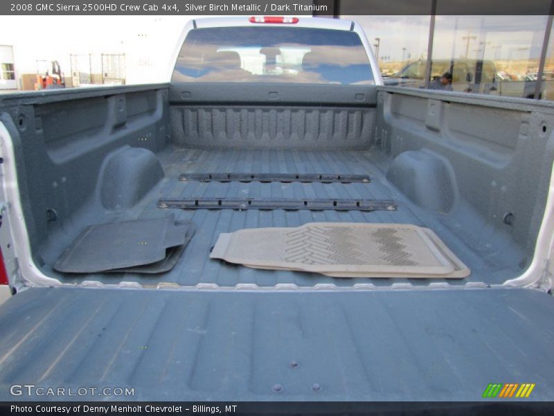 Silver Birch Metallic / Dark Titanium 2008 GMC Sierra 2500HD Crew Cab 4x4
