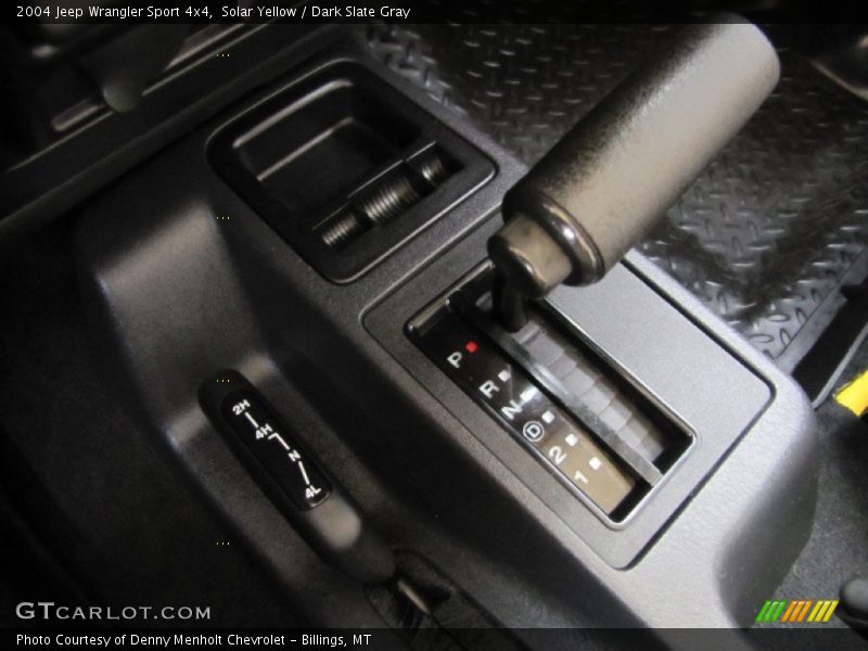  2004 Wrangler Sport 4x4 4 Speed Automatic Shifter