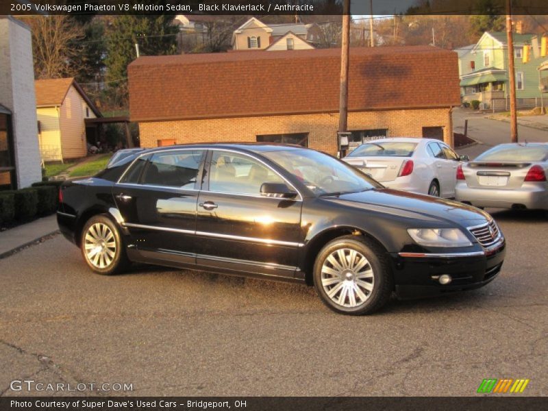 Black Klavierlack / Anthracite 2005 Volkswagen Phaeton V8 4Motion Sedan