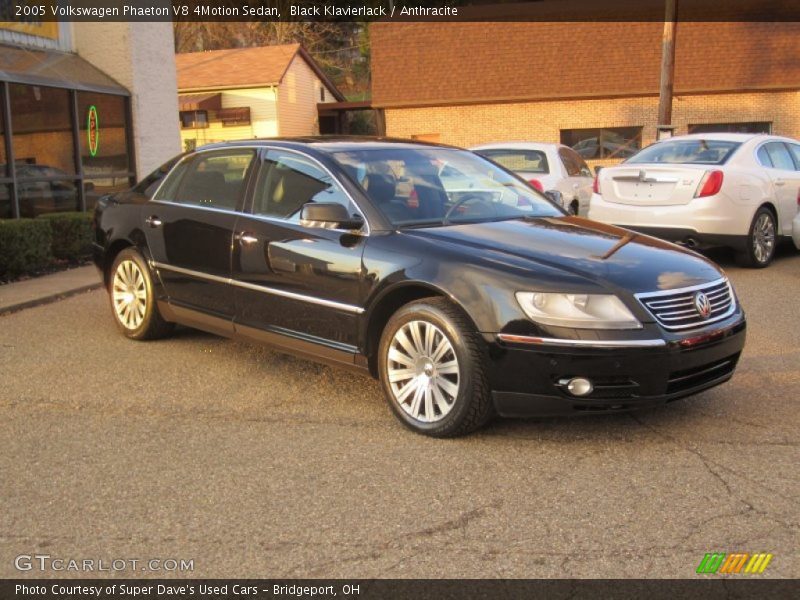 Black Klavierlack / Anthracite 2005 Volkswagen Phaeton V8 4Motion Sedan