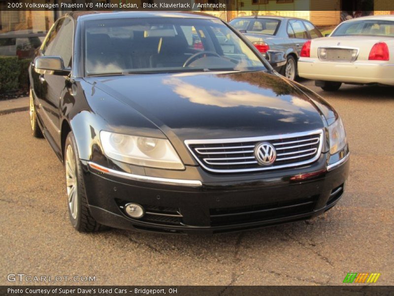 Black Klavierlack / Anthracite 2005 Volkswagen Phaeton V8 4Motion Sedan