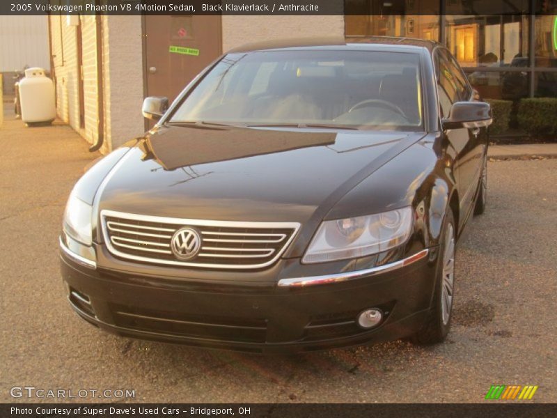 Black Klavierlack / Anthracite 2005 Volkswagen Phaeton V8 4Motion Sedan
