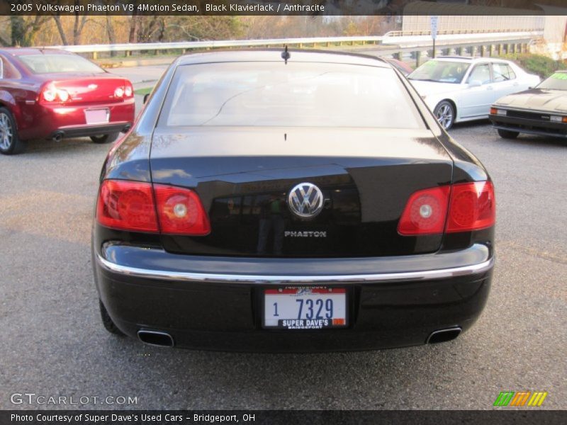 Black Klavierlack / Anthracite 2005 Volkswagen Phaeton V8 4Motion Sedan