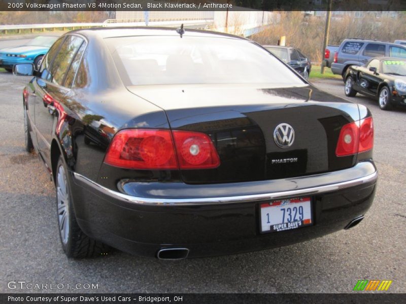 Black Klavierlack / Anthracite 2005 Volkswagen Phaeton V8 4Motion Sedan
