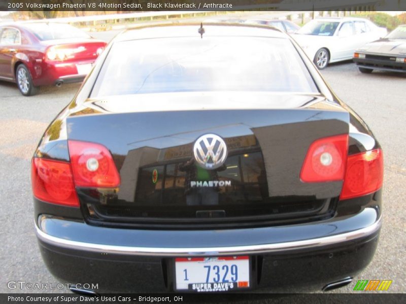 Black Klavierlack / Anthracite 2005 Volkswagen Phaeton V8 4Motion Sedan