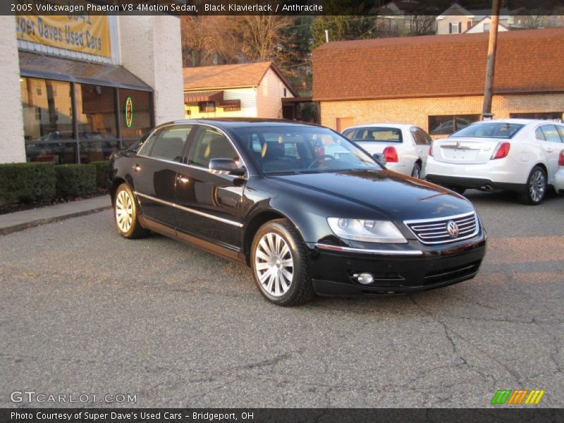 Black Klavierlack / Anthracite 2005 Volkswagen Phaeton V8 4Motion Sedan