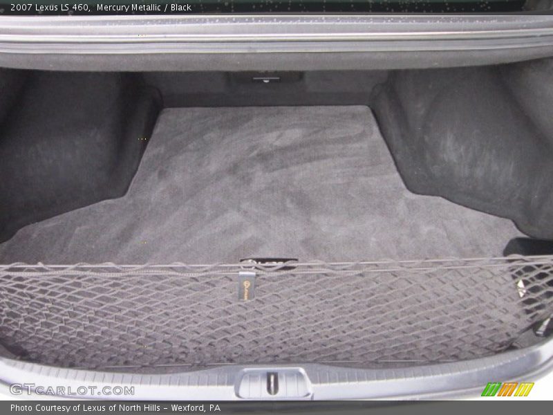 Mercury Metallic / Black 2007 Lexus LS 460