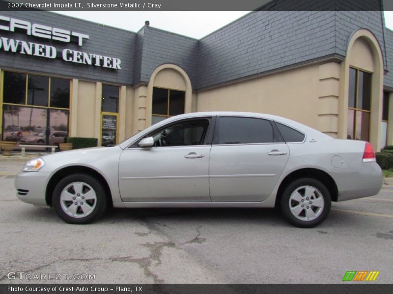 Silverstone Metallic / Gray 2007 Chevrolet Impala LT