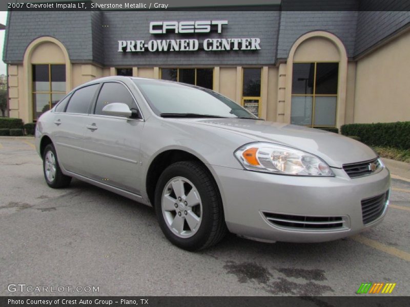 Silverstone Metallic / Gray 2007 Chevrolet Impala LT