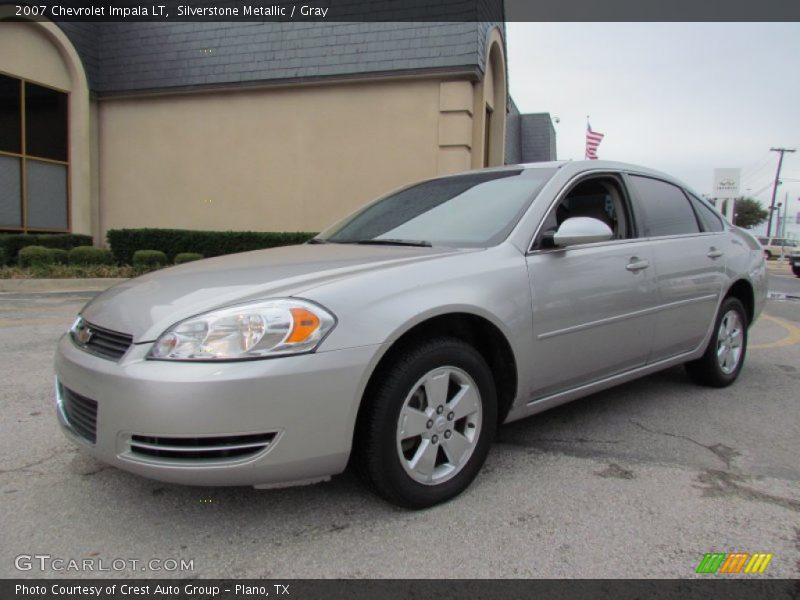 Silverstone Metallic / Gray 2007 Chevrolet Impala LT